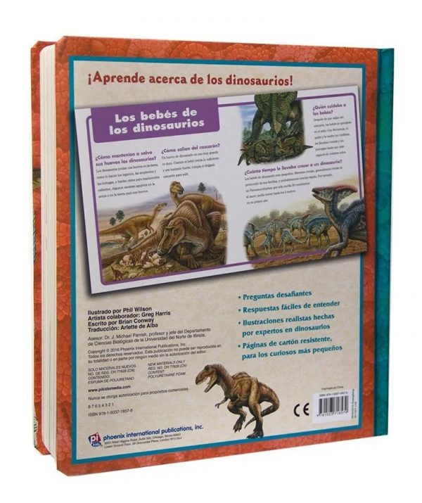 Libro de preguntas y respuestas Dinosaurios