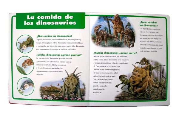 Libro de preguntas y respuestas Dinosaurios