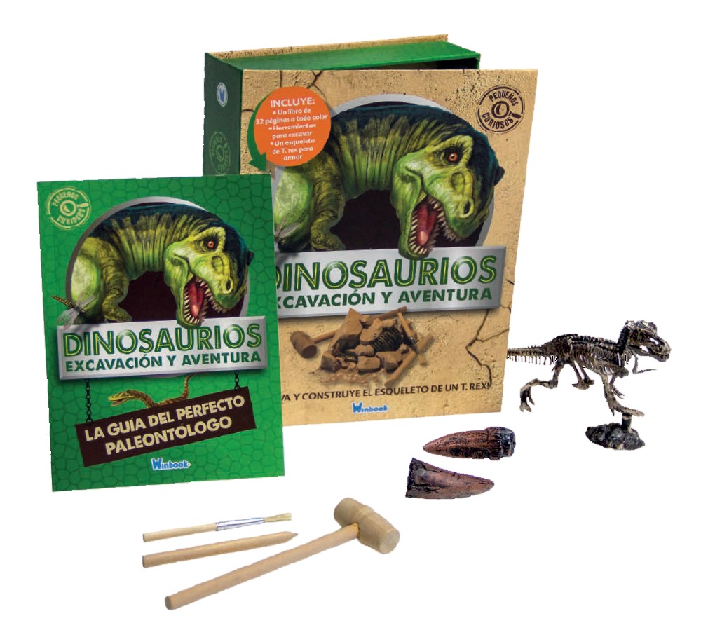Set de excavación de Dinosaurios para niños Explore, 25022 Ses 