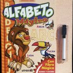 Alfabeto mágico libro borrable