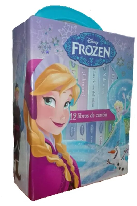 12 libros de cartón Frozen